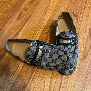 Monogram Gucci Loafers